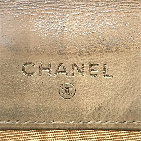 Chanel Authentic Classic Vintage Interlocking CC Logo Snap Bifold Wallet - Picture 11 of 15